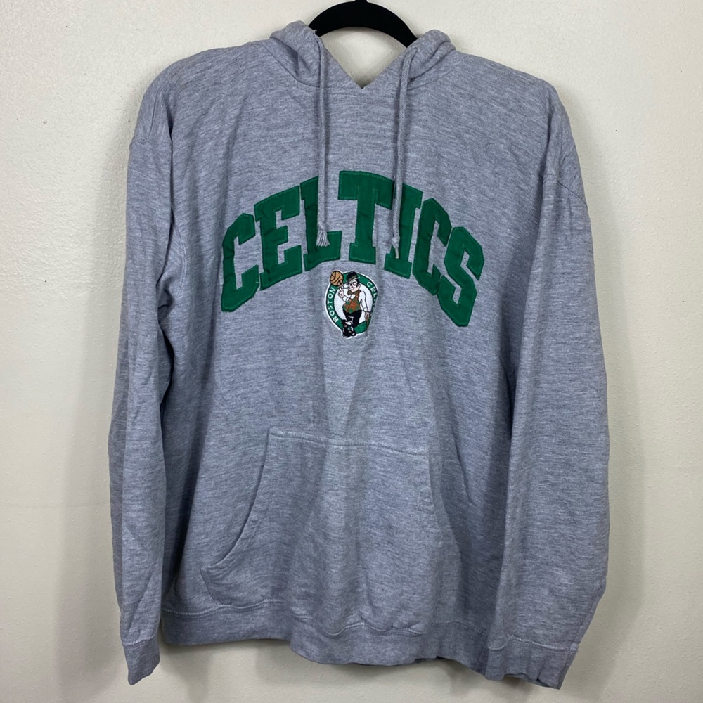 Boston Celtics Gray Hoodie